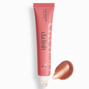 Da Lish Nourishing Moisturizing Lip Balm Sacha NIB Dusty Rose Clean Beauty Vegan